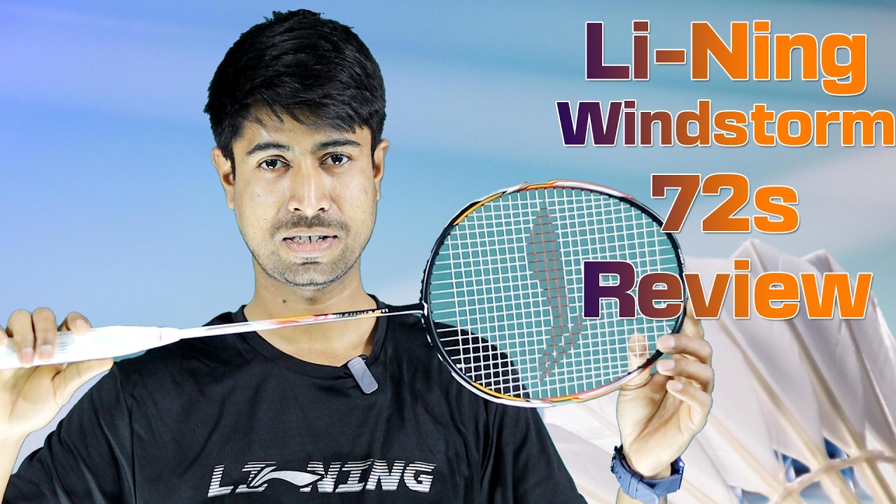 Li-Ning Windstorm 72S Review 🏸 72g Super Light Racket | Smash, Control & Defense Test
