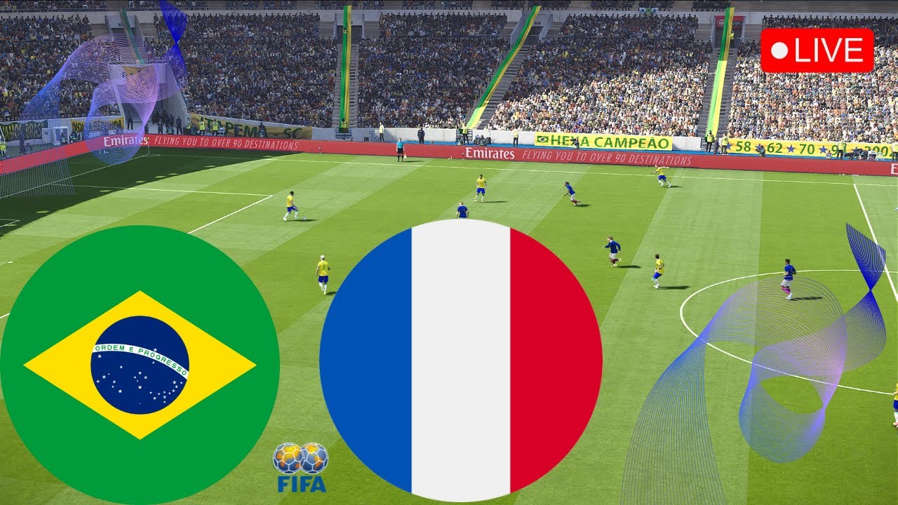 Brazil vs France • FIFA U-17 World Cup 2025 • PES 21 Match Simulation & Live Commentary