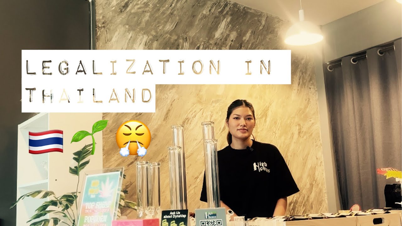 Thai Girl shop owner explains Legalization in Thailand 🇹🇭