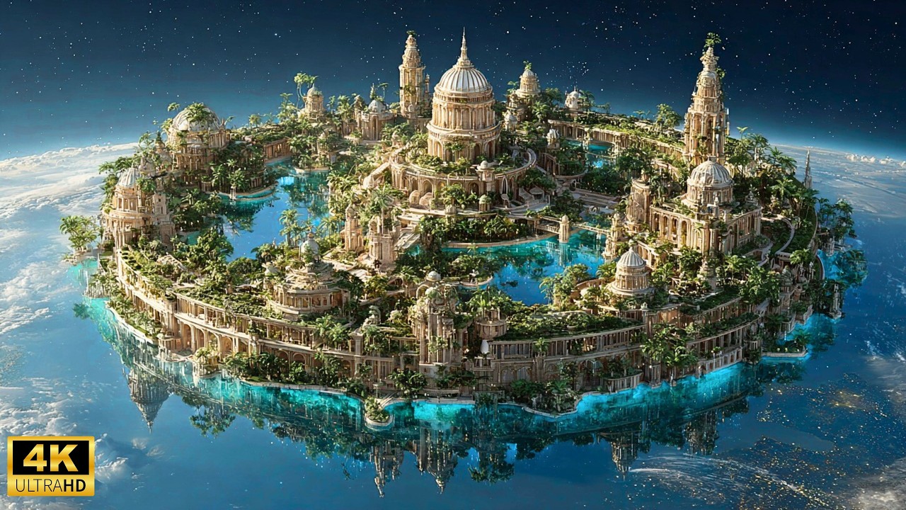 Сон света в Солнечной системе ✨ Тихое фантастическое путешествие от Земли к Нептуну【4K】