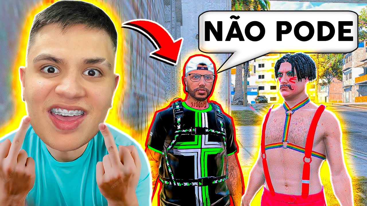 COMPREI CASA NA FAVELA e BANDlDOS NÃO GOSTARAM! GTA RP (Paulinho o LOKO)
