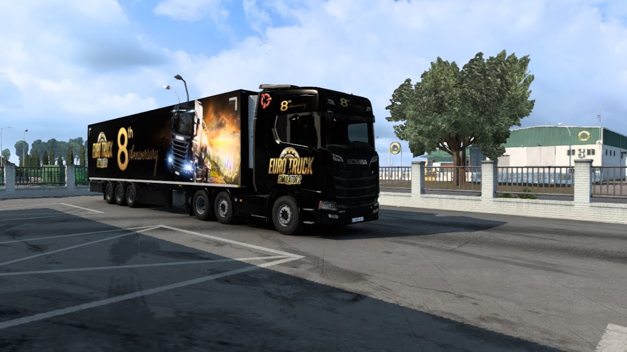 ETS2. v.1.44.1.1s катаю с модами