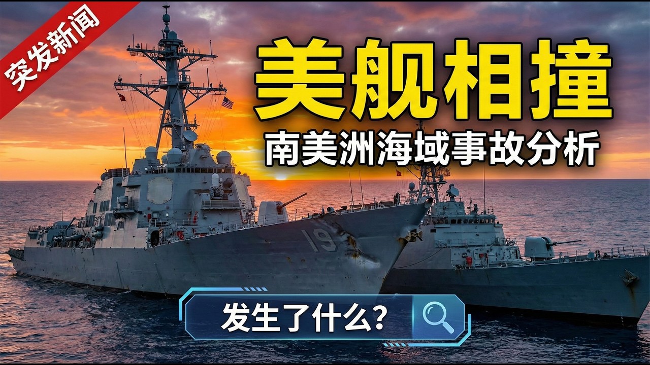 两艘美军舰艇在南美洲附近海域相撞 发生了什么？