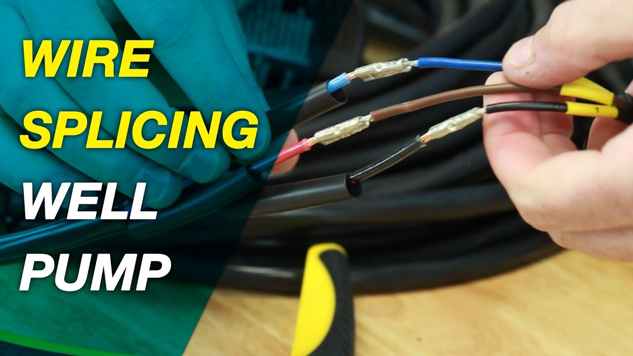 Сращивание проводов для солнечного скважинного насоса — установка комплекта RPS