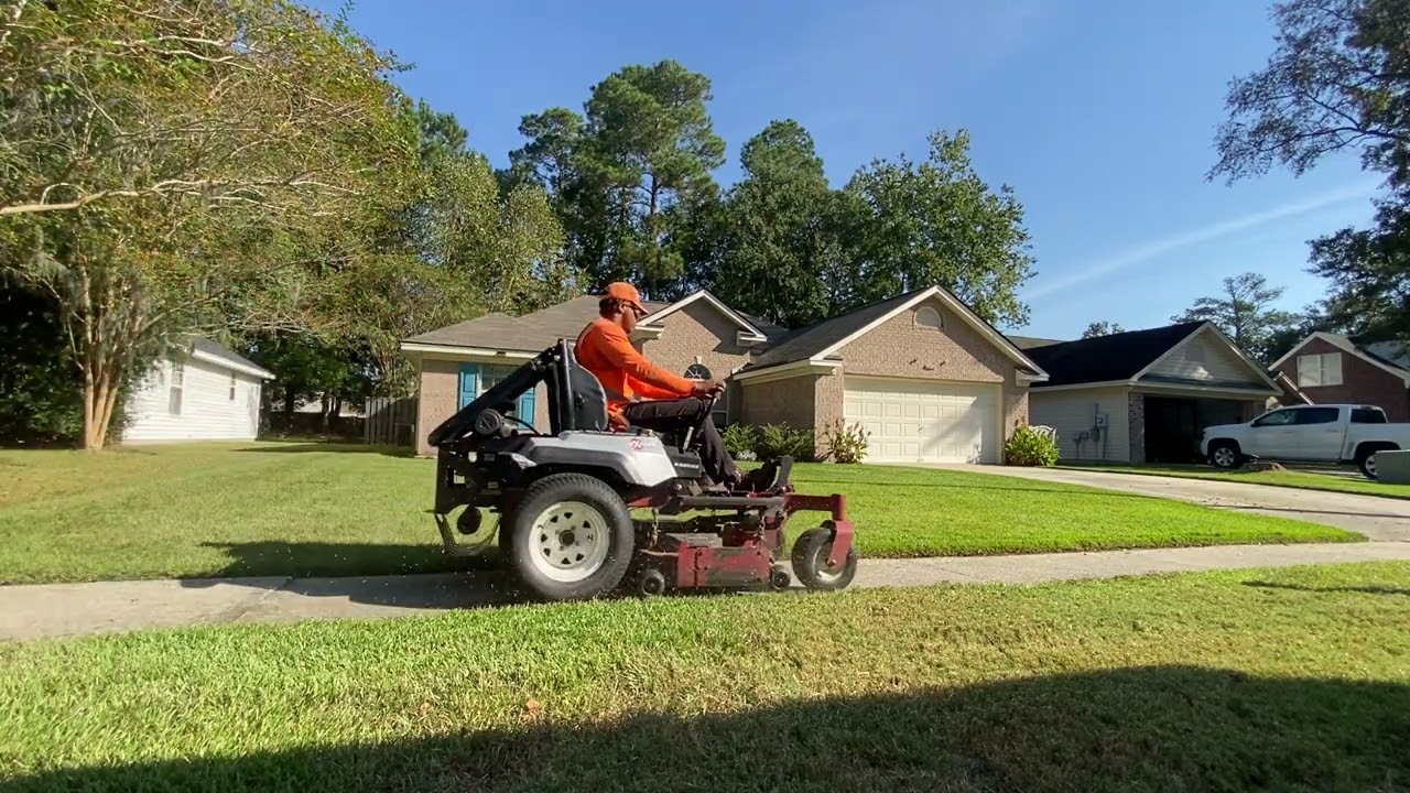 A Day at Work | A Lawncare Business | Father and Son 