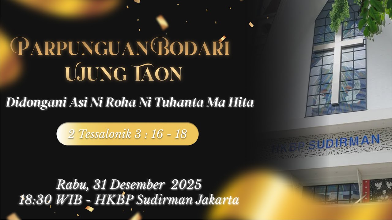 (LIVE) PATURENI PARPUNGUAN BODARI UJUNG TAON // 31.12.2025 - 18.30 WIB