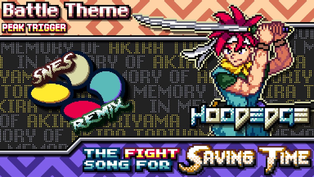 Chrono Trigger - The Fight Song for Saving Time 🕑 ~ Battle Theme 【SNES Remix】