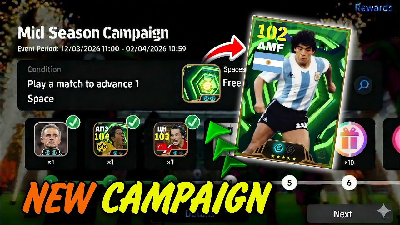 Tomorrow's Updates, New Campaign and latest Updates in eFootball 2026 | New Players in Daily Game