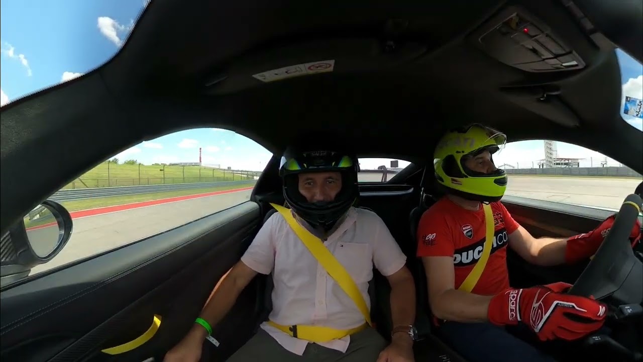 Fletch at Cota GT4RS