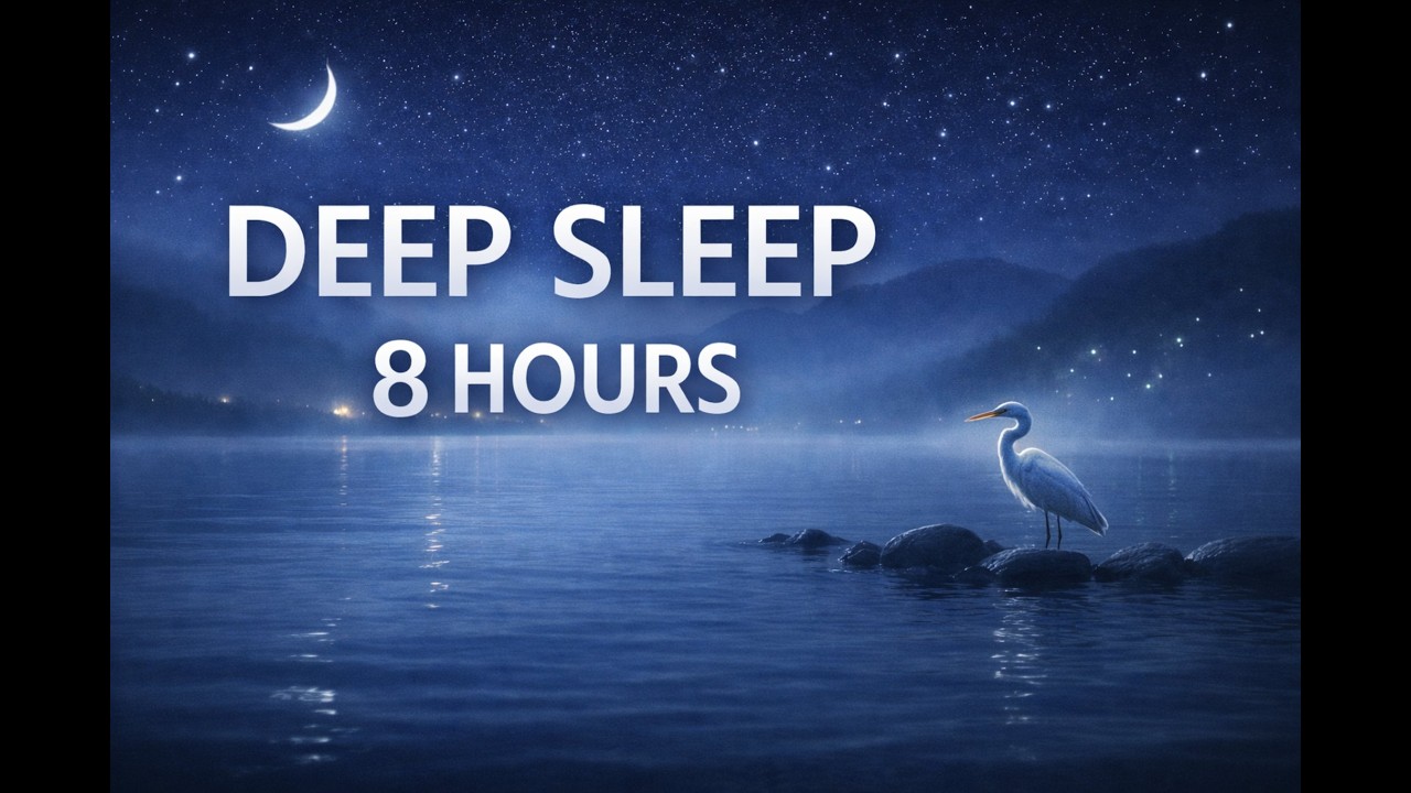 8시간 깊은 수면 음악 🌙 3분 안에 잠드는 Deep Sleep Ambient | 불면증 완화 · 마음이 편안해지는 숙면을 위한 힐링 수면 사운드, 힐링 음악