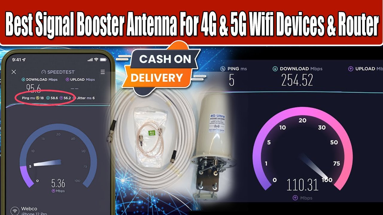 Best Signal Booster Antenna For 4G & 5G Wifi Devices & Router