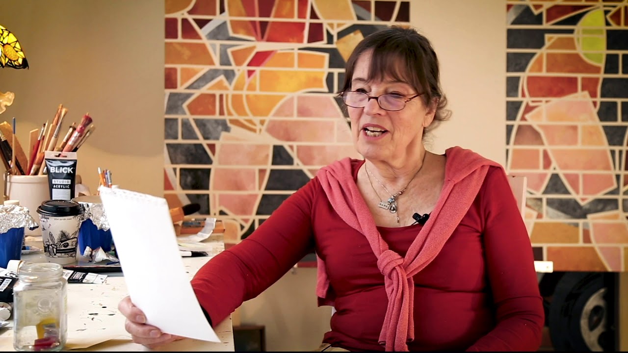 Artist Interview: Jann Haworth answers questions from pupils at Gomersal Primary School
