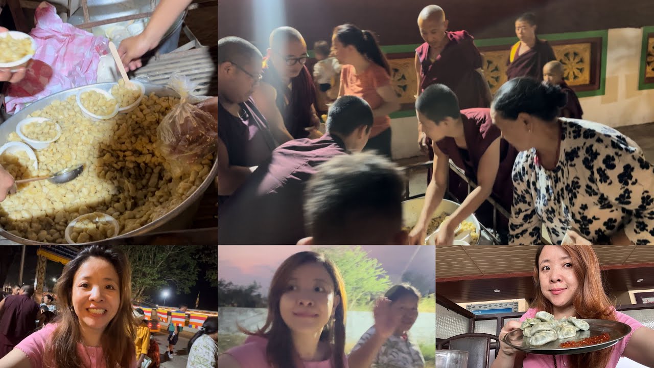 Evening Vlog at Drepung monastery Mundgod  Tibetan Culture