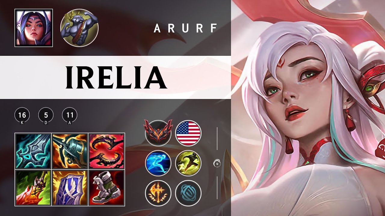 Irelia ARURF - NA Grandmaster Patch 26.02
