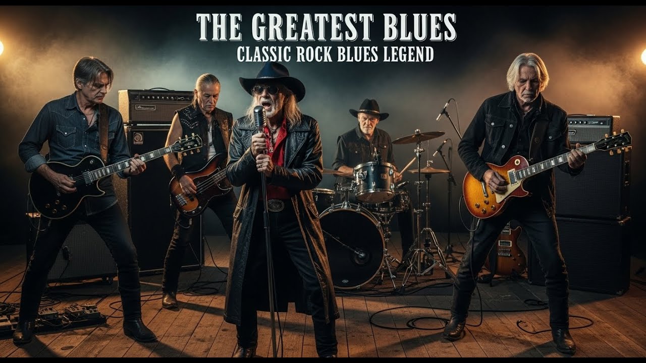 ZZ Top Inspired Blues Rock Groove &ndash; Eric Clapton, Jimi Hendrix, Stevie Ray Vaughan
