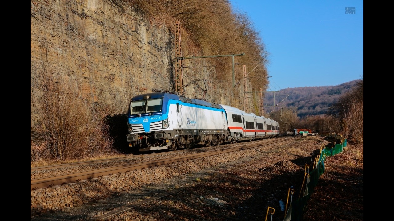 České dráhy Vectrons mit DB ICE-L Talgo (ICE1548 & 1549)