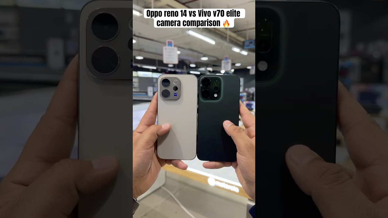 Oppo reno 14 vs Vivo v70 elite camera comparison || reno 14 || v70 || #comparison #ytshorts #shorts