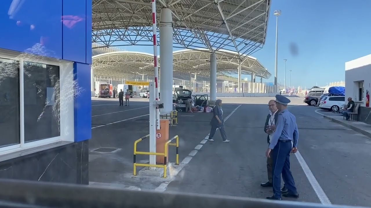 Arriving Morocco | Tanger Med Custom First impression | Traffic in Tangier
