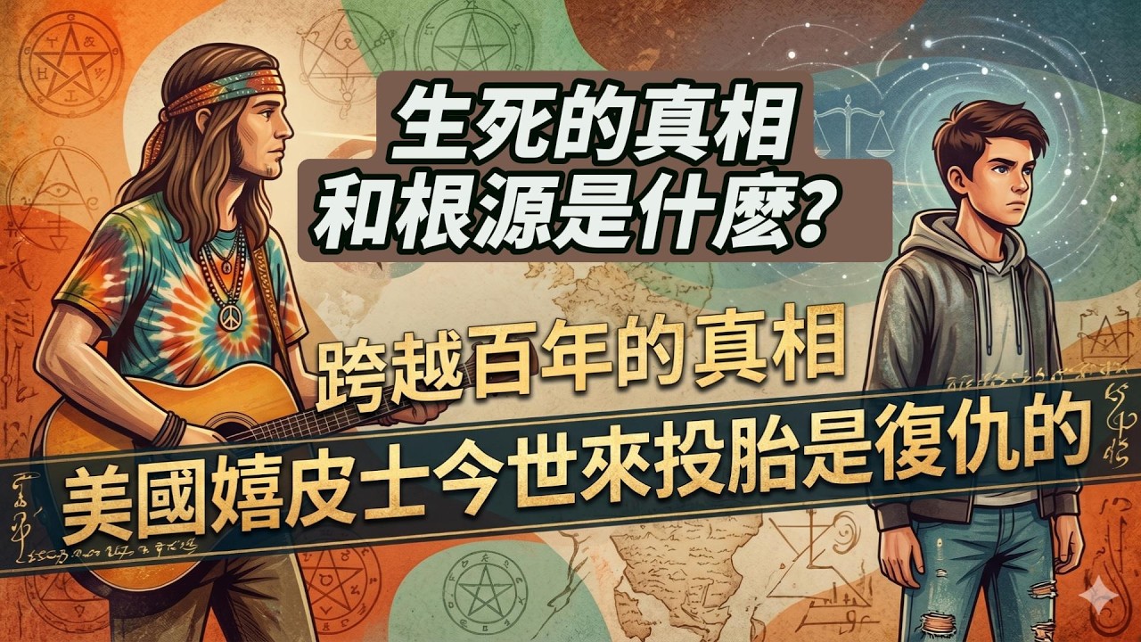 震驚全球：美國嬉皮士今世來投胎是復仇的！生死的真相和根源是什麽？輪回的真相？