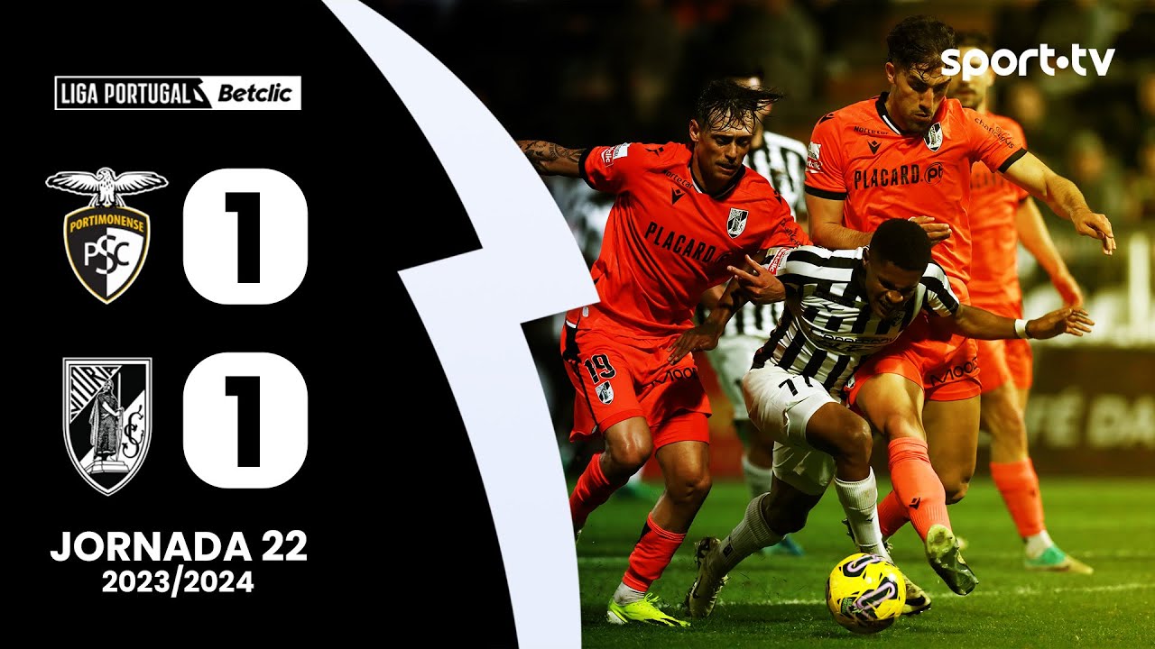Resumo: Portimonense 1-1 Vitória SC - Liga Portugal Betclic | sport tv