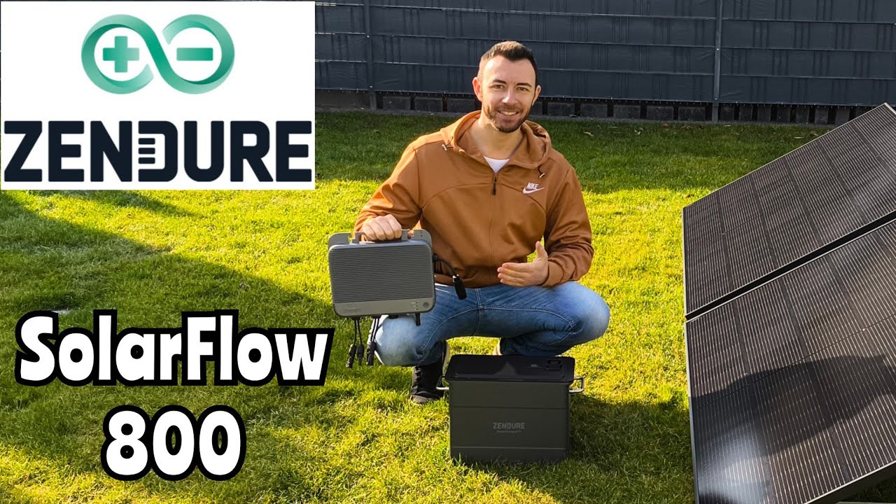 Zendure SolarFlow 800 Balkonkraftwerk für Jedermann! Aufbauanleitung & App erklärt!