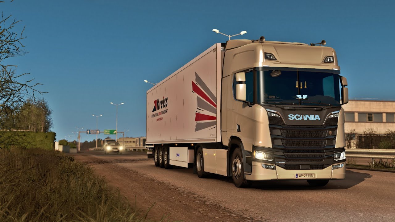 ETS2 1.39 - ProMods 2.51 - SCANIA 500R - Trip: Poti - Plovdiv