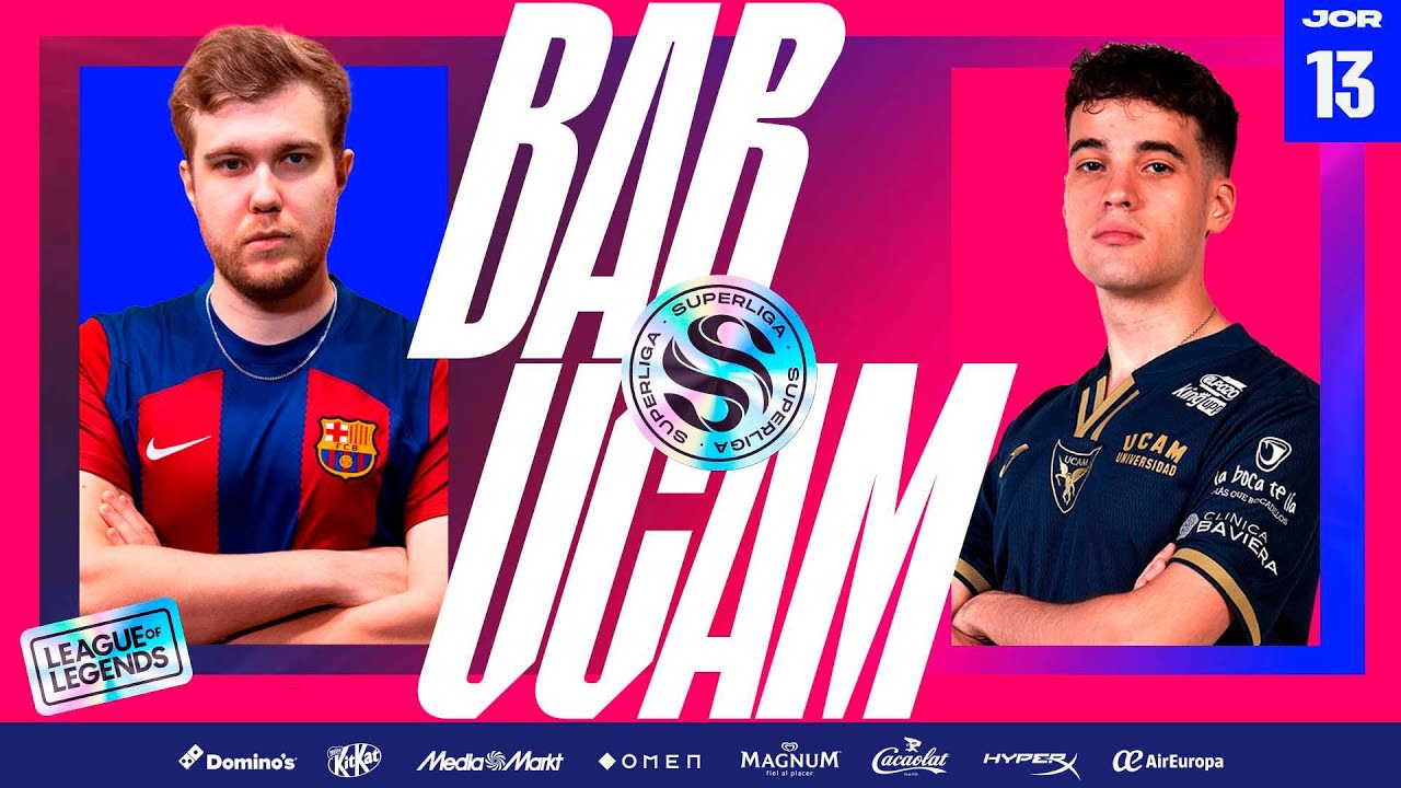 BARÇA ESPORTS VS UCAM ESPORTS - JORNADA 13 - SUPERLIGA - VERANO 2024 - LEAGUE OF LEGENDS