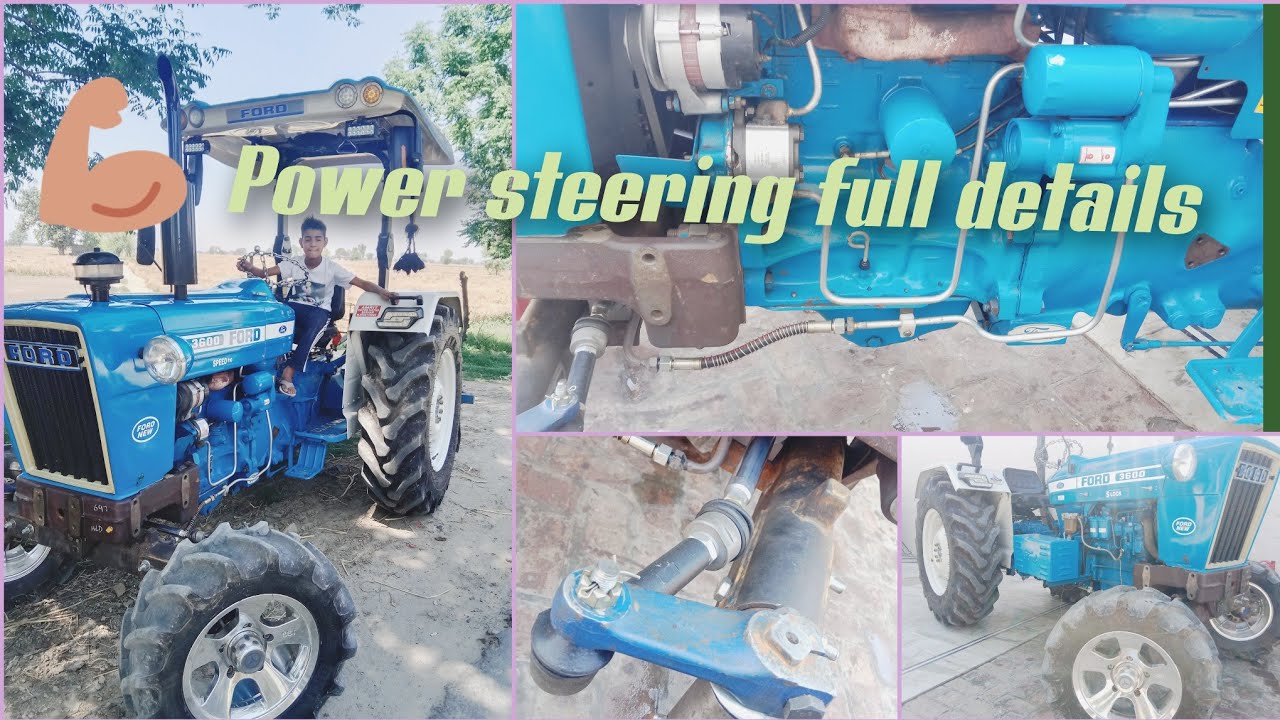 powe steering Ford 3600 hisa chenja kar ke full details