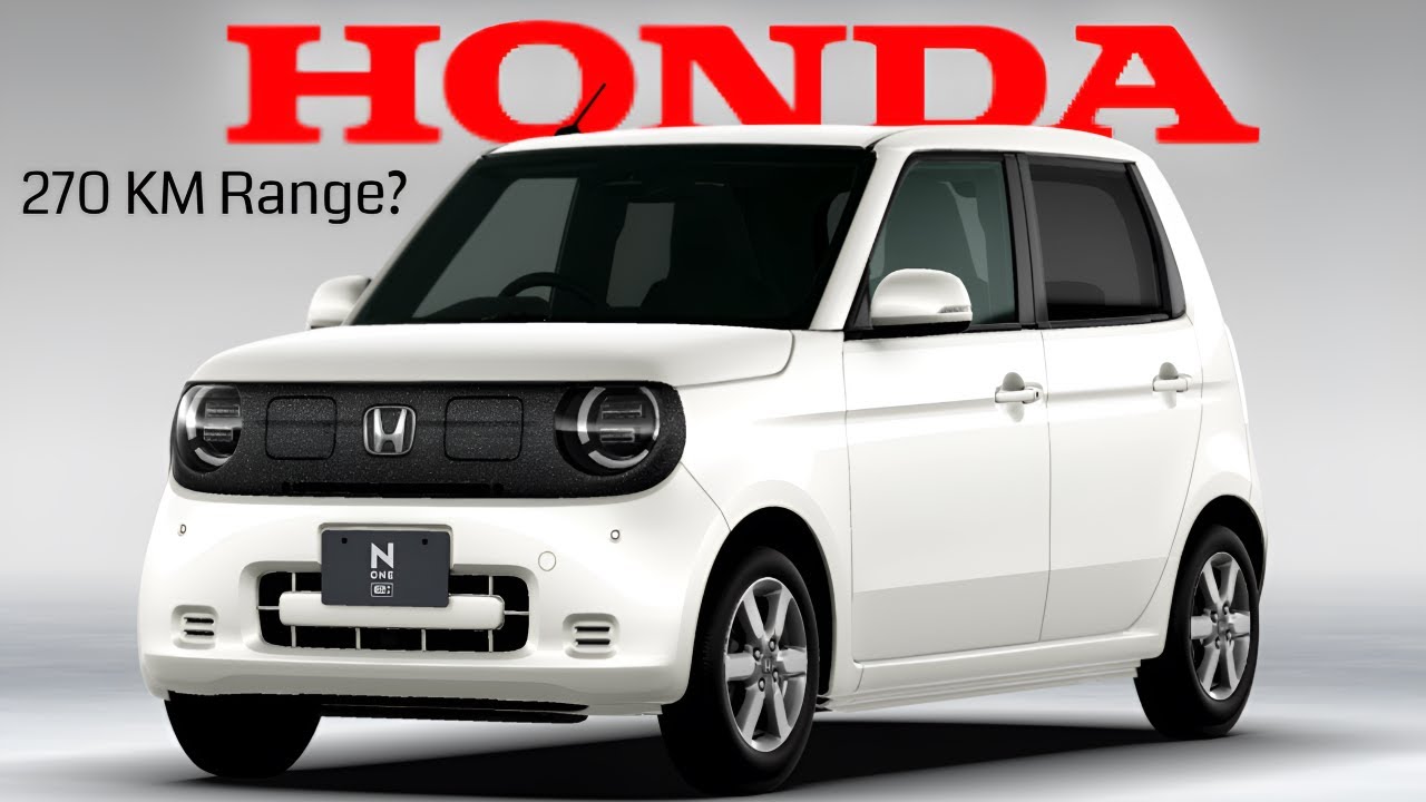 Honda N-ONE e Shocks Everyone with 270 KM Range in Tiny Package!