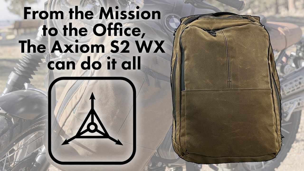 Sleek Design to Fit into ANY Situation | Triple Aught Design Axiom S2 WX Pack