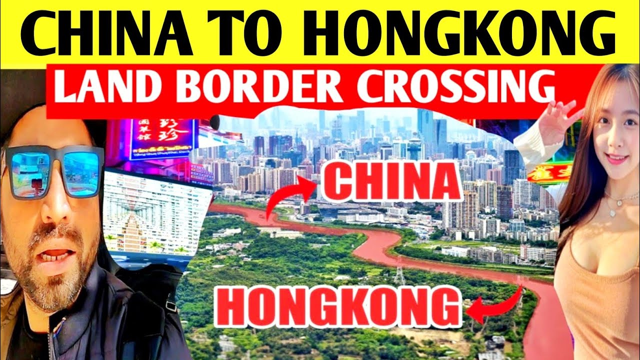 China to Hongkong🇭🇰 Land border Crossing | China to hongkong | Hindi vlogs| Travel2long|Budgethostel