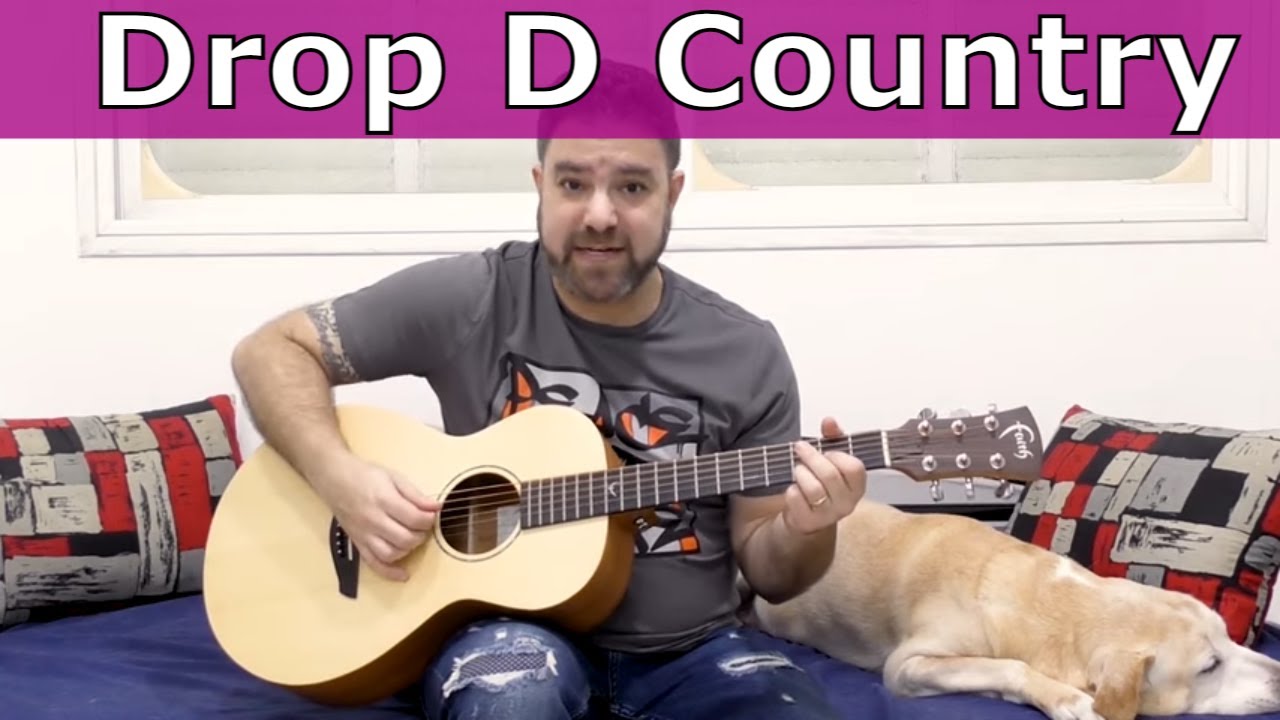 Advanced Country Rhythm in Drop D  |  Fingerstyle Guitar Lesson