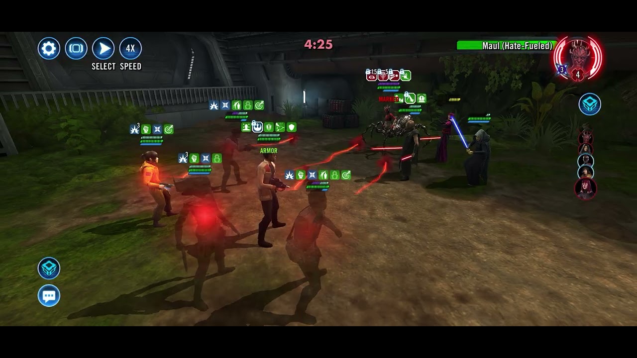 Zorii vs Qimir maul FDC (squad arena)