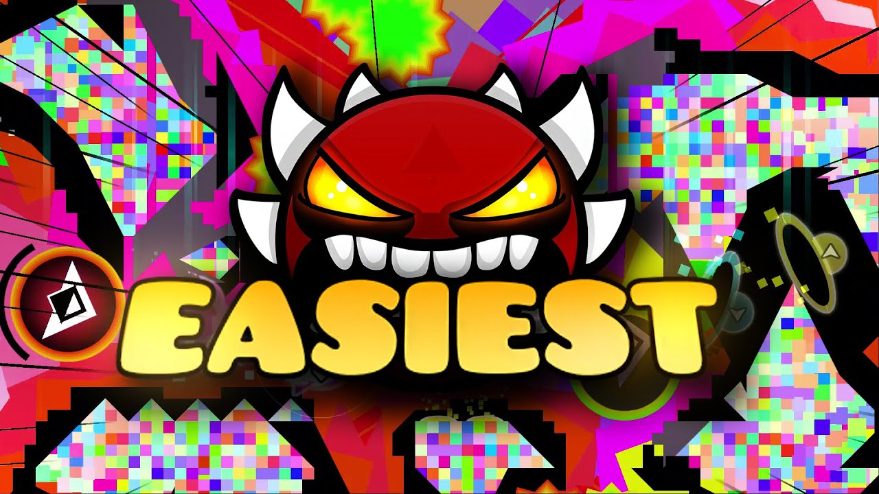 Easiest Classic Extreme Demons in Geometry Dash