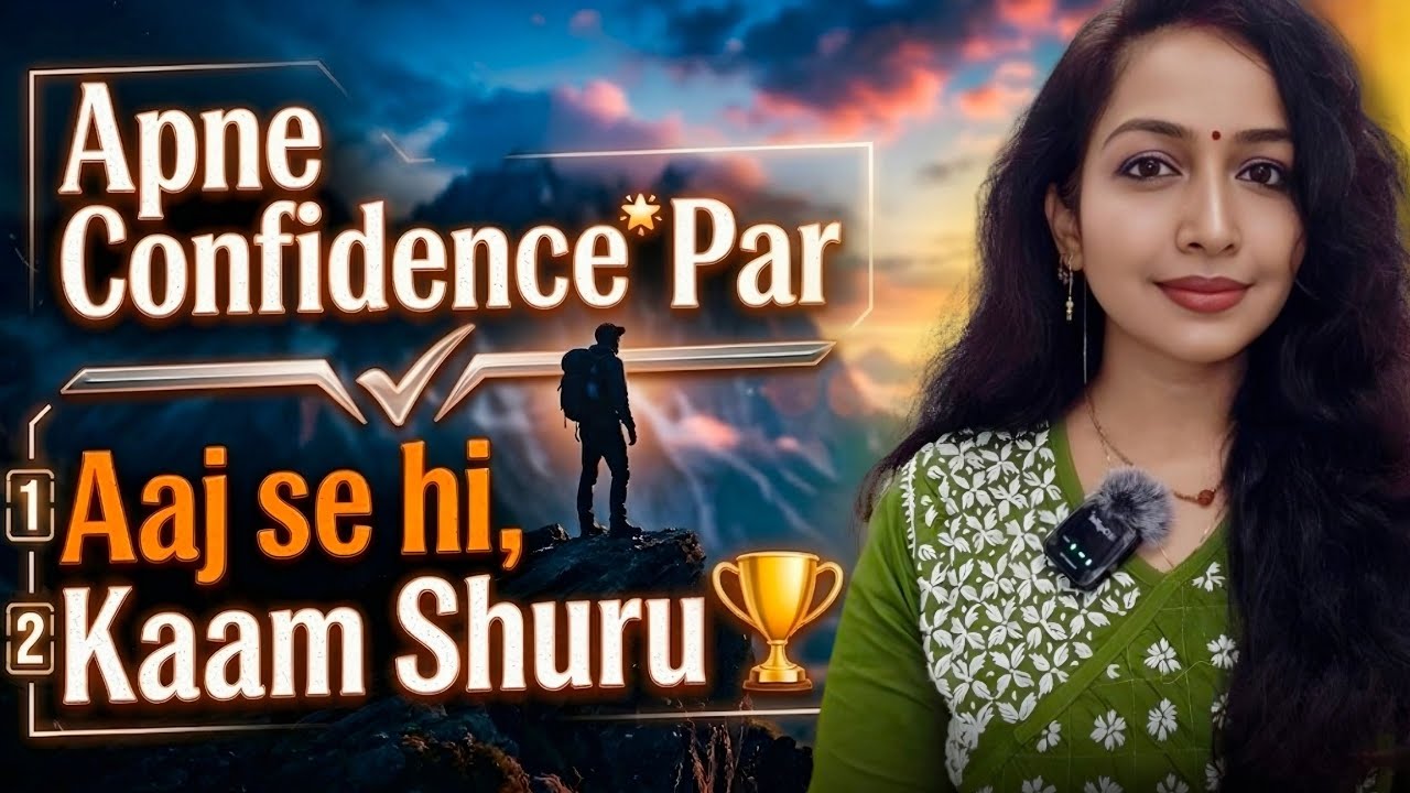 Apne Confidence par aaj se hi kaam shuru karo