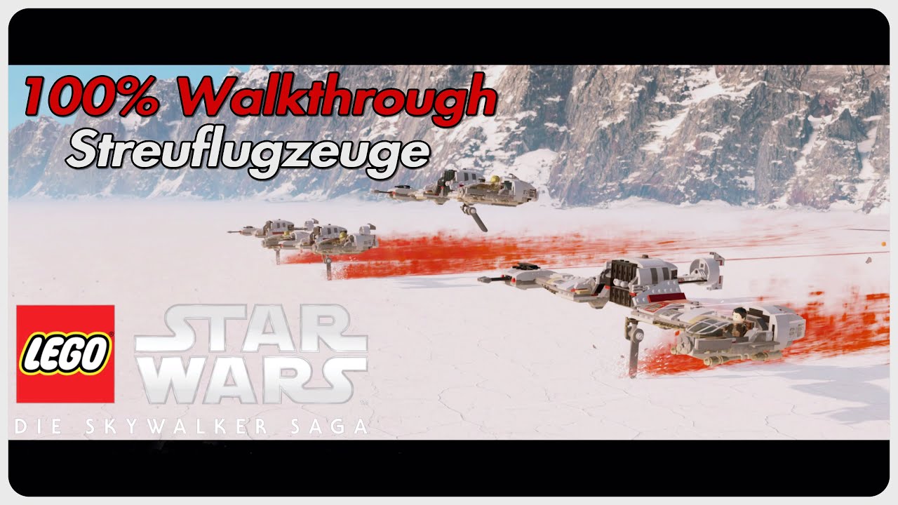 LEGO STAR WARS -  Streuflugzeuge ALLE Minikits/Herausforderungen (100% Walkthrough/Ep. 8)