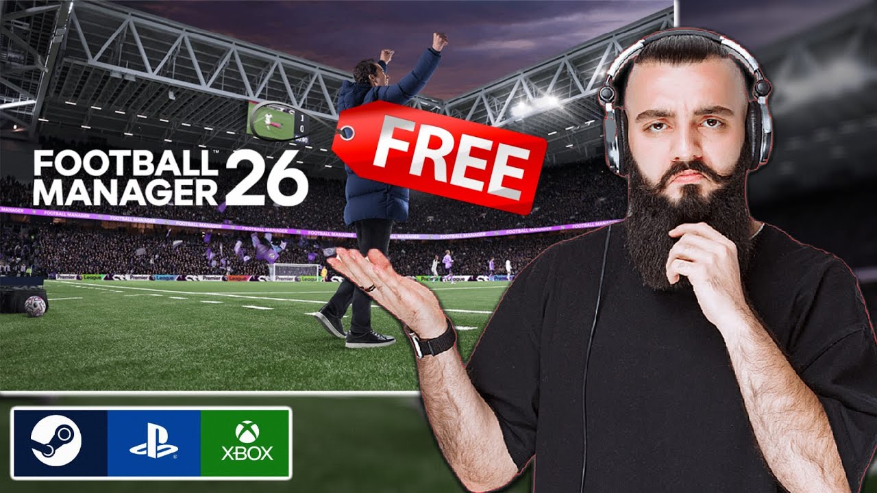How to Get Football Manager 26 for FREE (PS5, Xbox, PC/Steam) 🔥 FM26 FREE DOWNLOAD (100% Legit)⚽