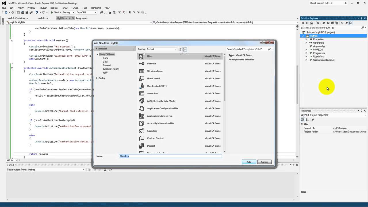 #2 How to develop a SIP PBX in C# by using Ozeki VoIP SIP SDK - Tutorial Part 2