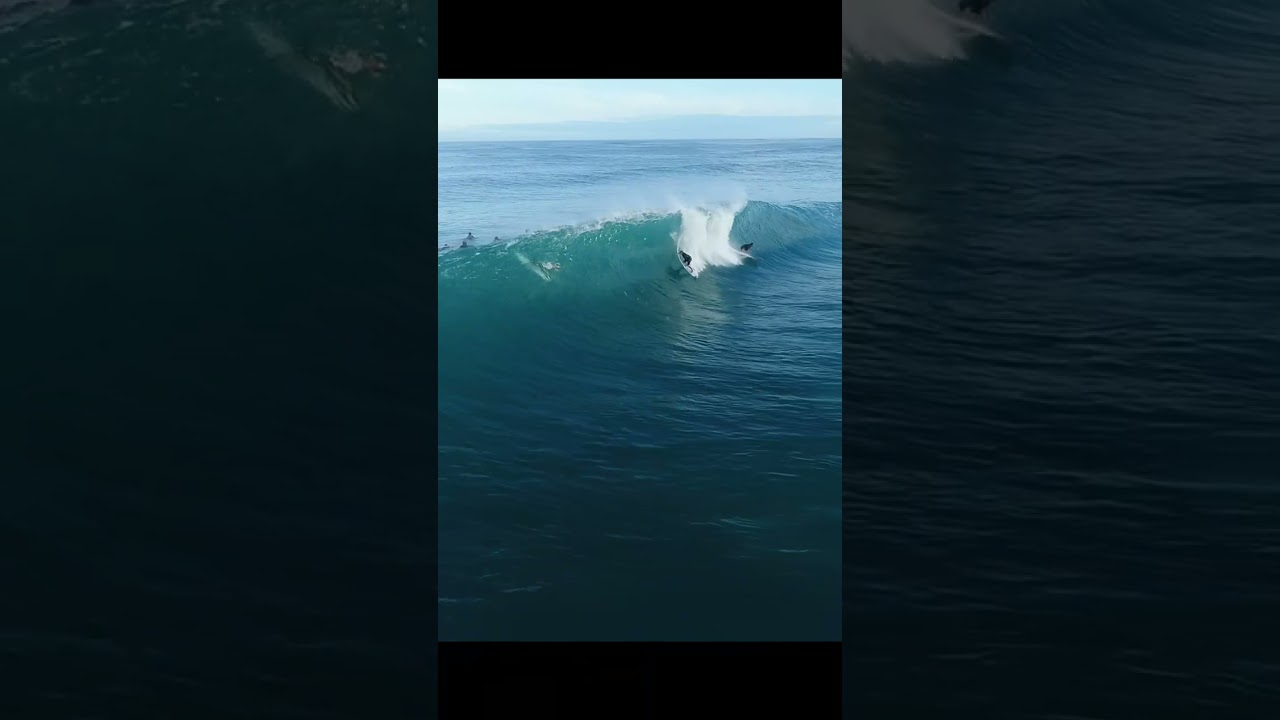 Perfect Backdoor Glass #short #surfing #hawaii