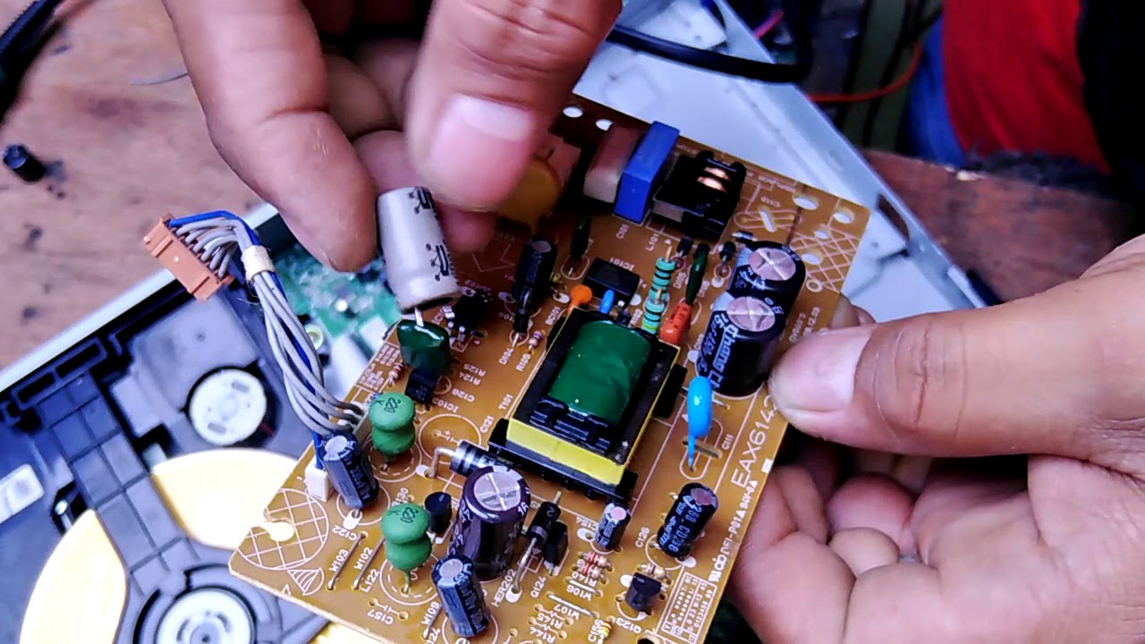 How to repair dvd player, no power, very easy