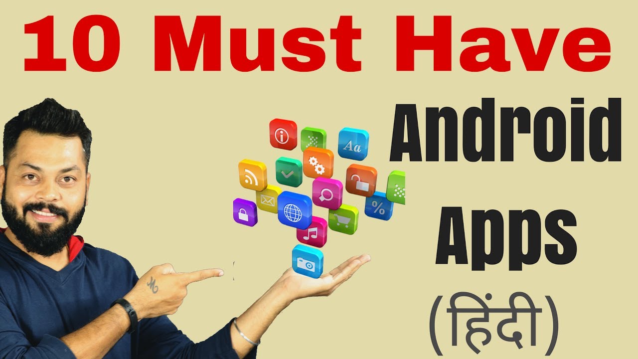 TOP 10 BEST ANDROID APPS 2017 In Hindi