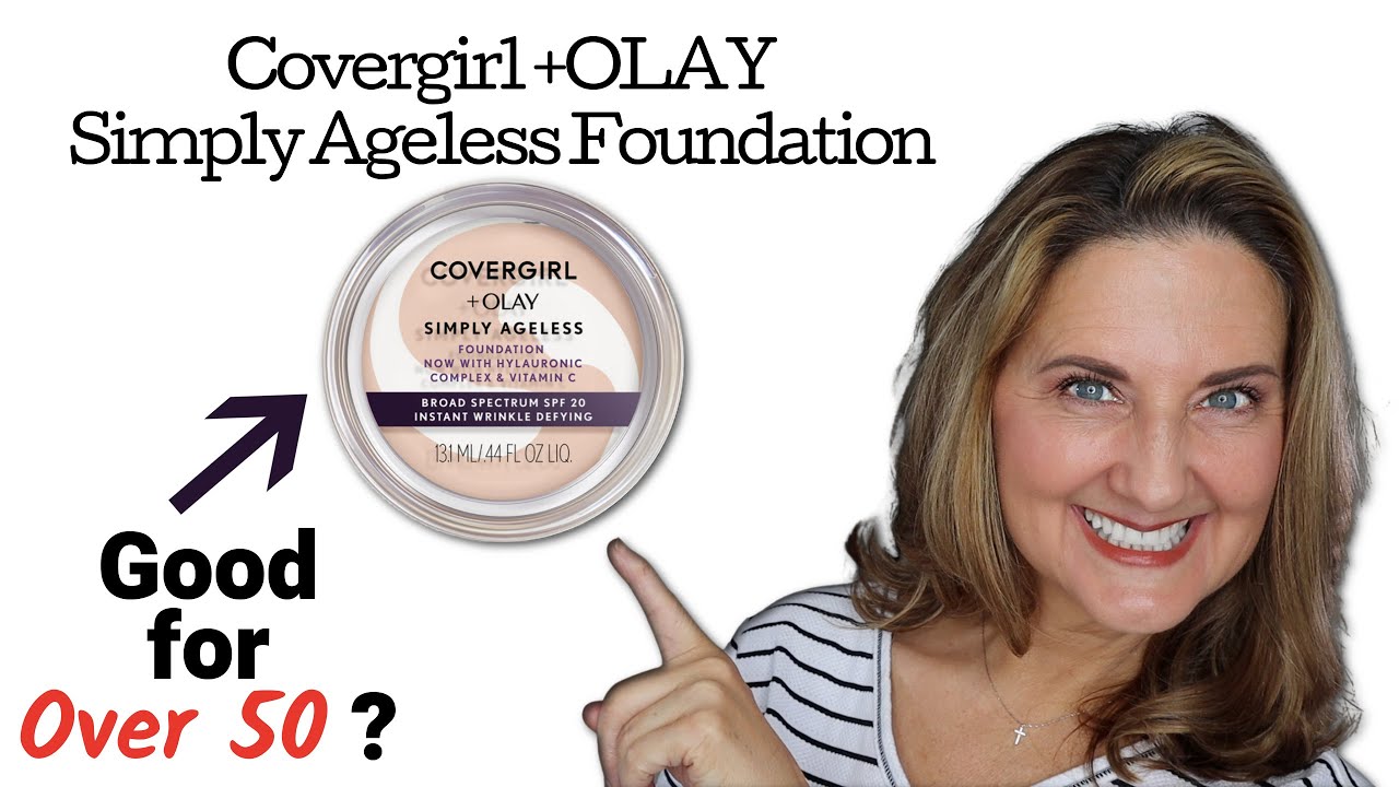 Обзор тонального крема Covergirl + Olay Simply Ageless для тех, кому за 50 / 5 дней тонального кр...