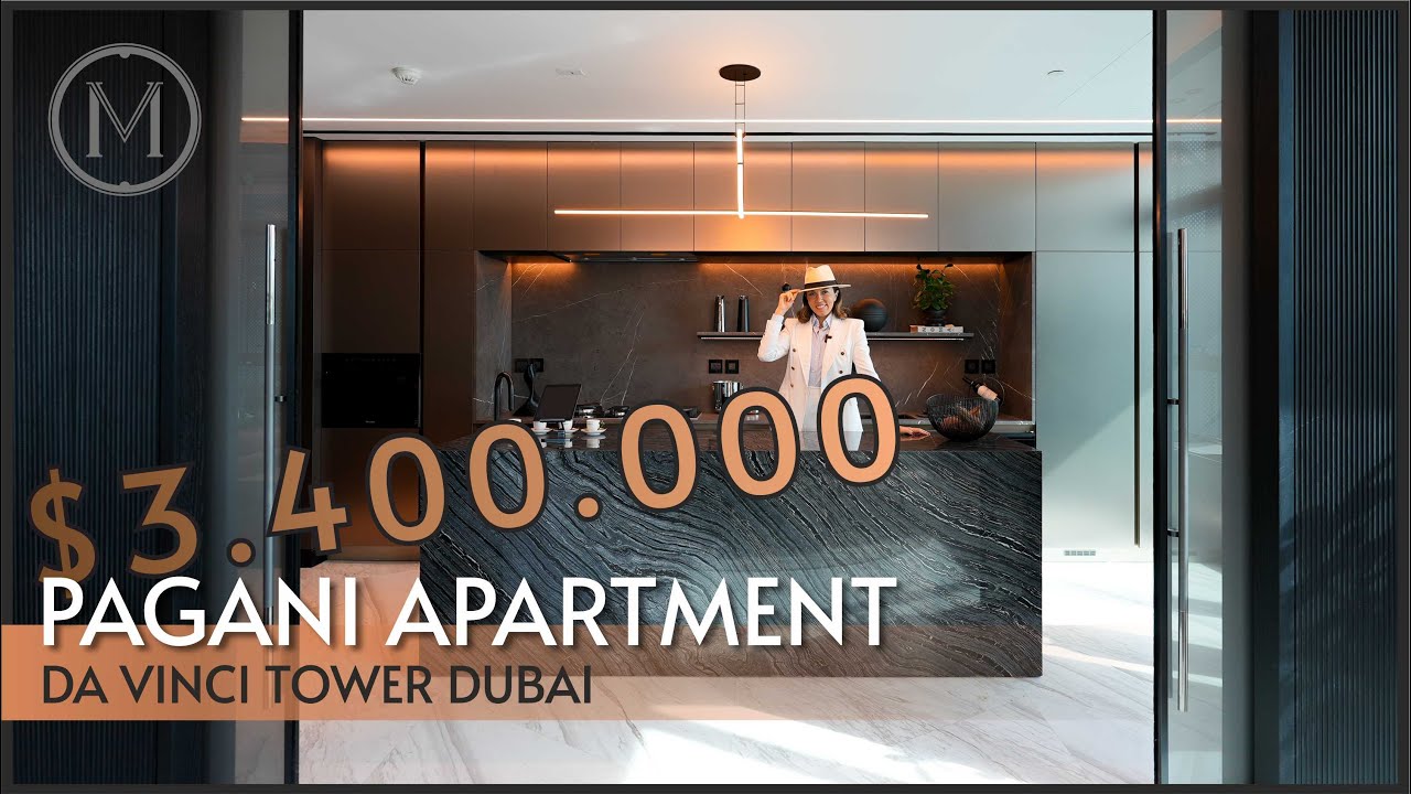 Explore the $3.400.000 PAGANI Apartment Dubai | UTOPIA Residences | Da Vinci Tower | DARGLOBAL