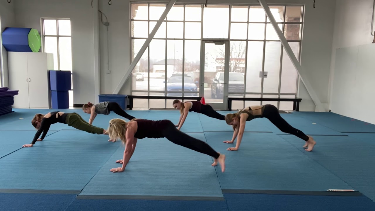 Acro dance 20 min strength conditioning