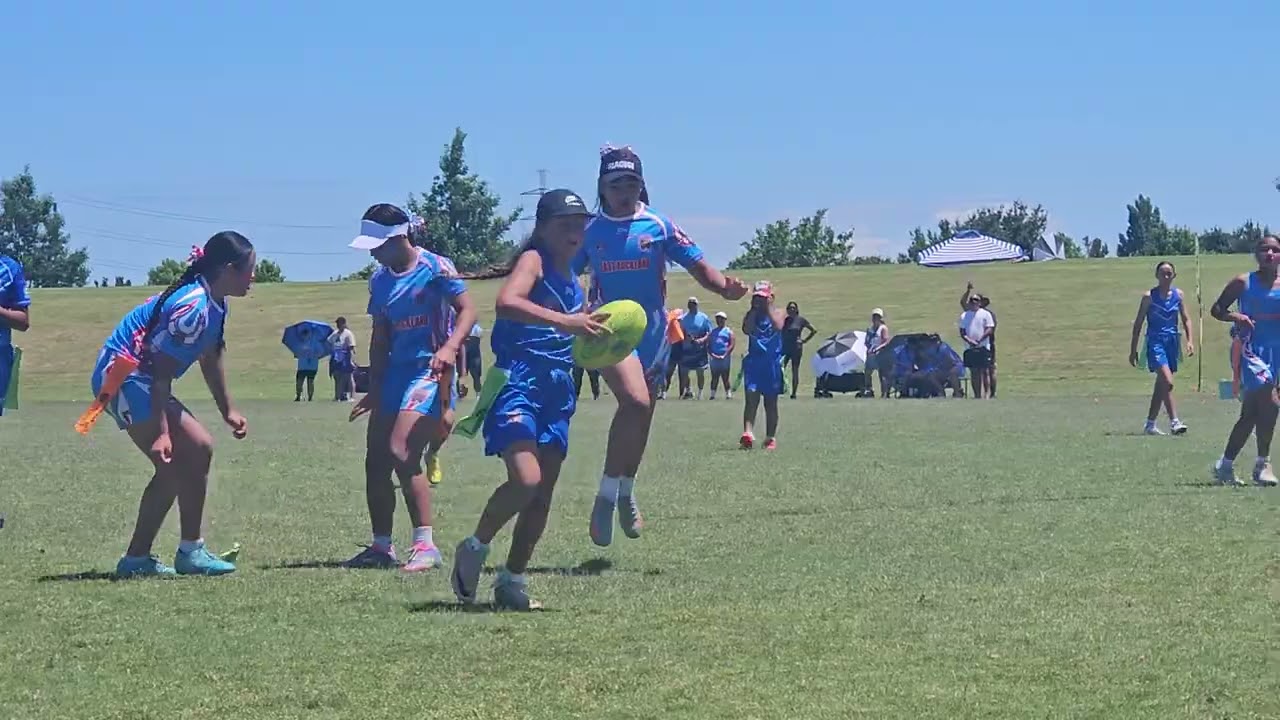 Tag Nats 2025 Metro U12 GIRLS VS East.Auckland Leopard