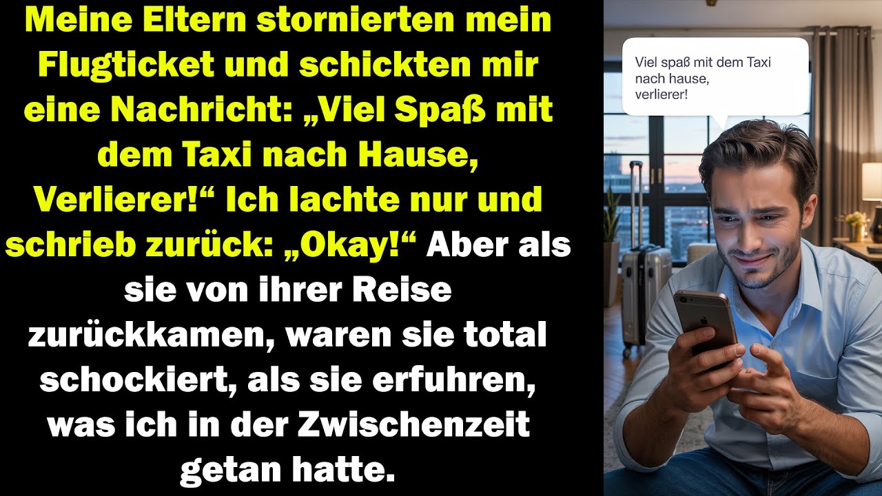 Meine Eltern Strichen Mein Ticket Und Nannten Mich Verlierer – Doch Was Ich Tat, Schockierte Sie