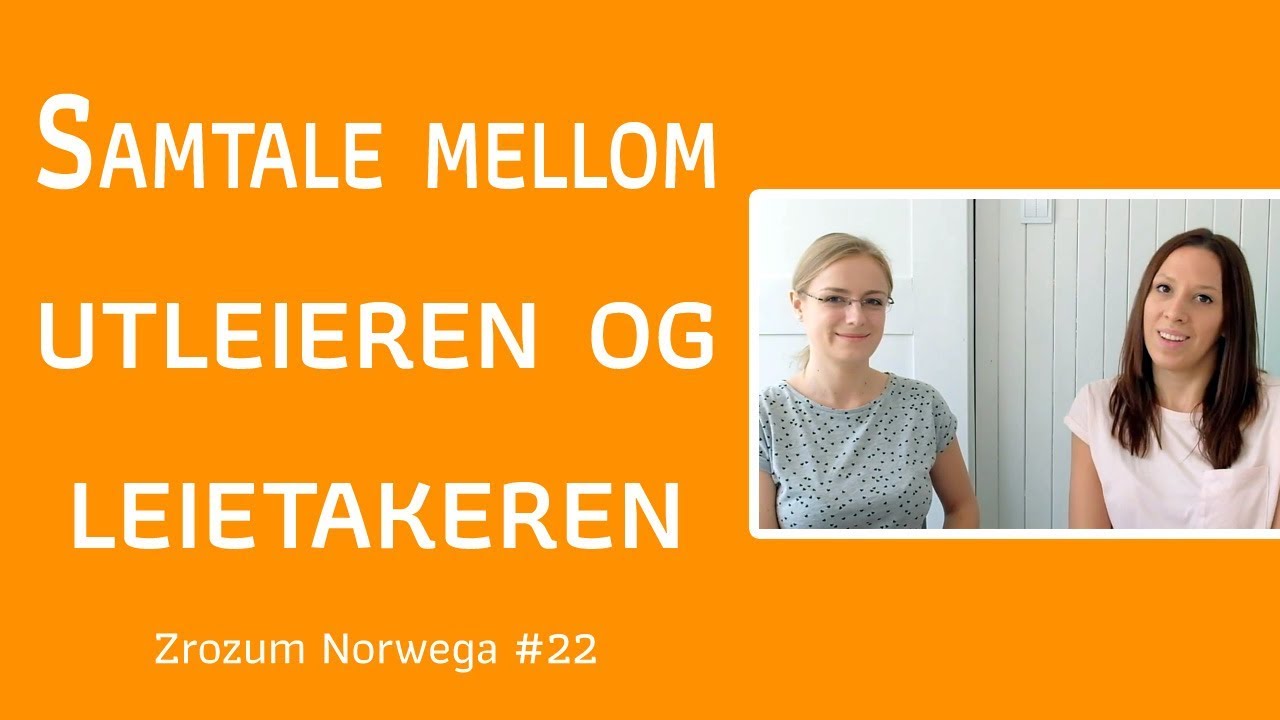 Samtale mellom utleieren og leietakeren - Zrozum Norwega #22