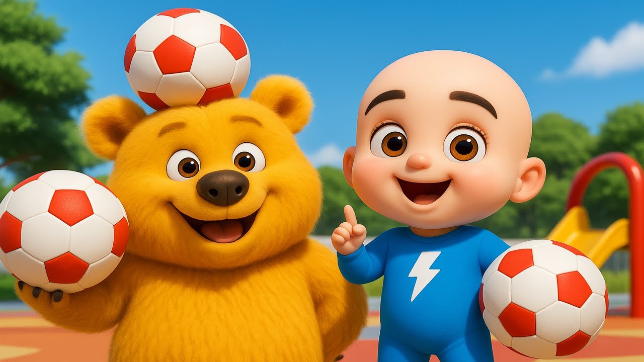Tamtam and The Bear – EP4: Superhero Sports Chaos for Kids