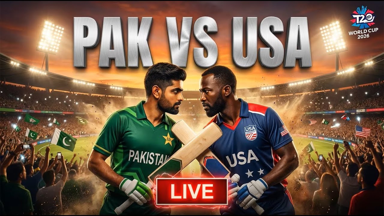 🔴 Live: Pakistan vs USA, T20 World Cup Match 12  | Cricket 26 game play