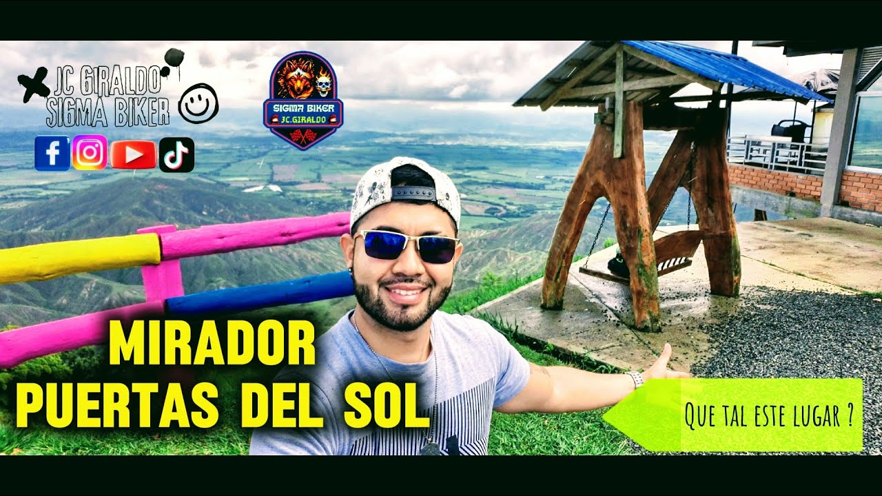 🔴🟡✨️MIRADOR PUERTAS DEL SOL 🌞📸// #trujillo #ttr200 #moteroscolombia 😎🏍